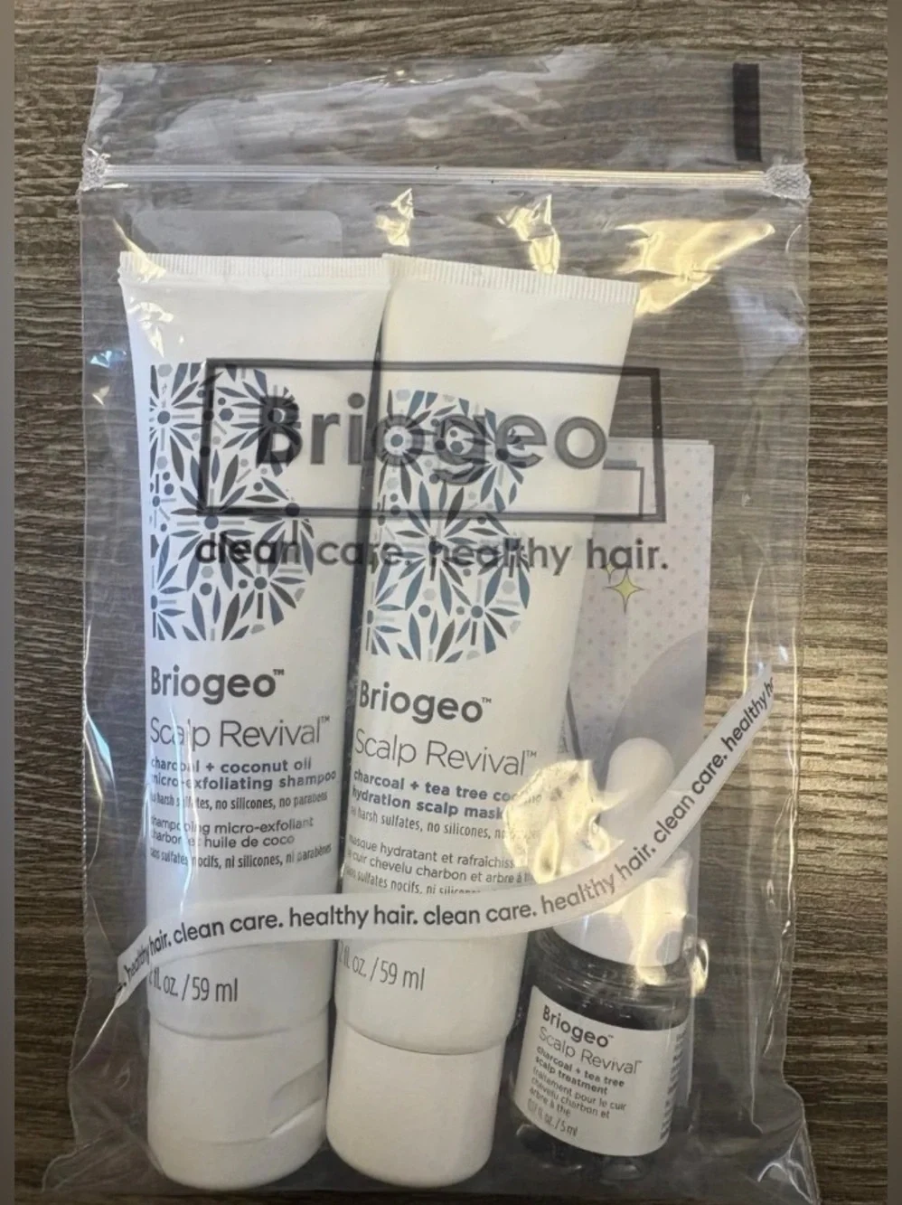 Briogeo Scalp Revival Challenge Set - White & Blue
